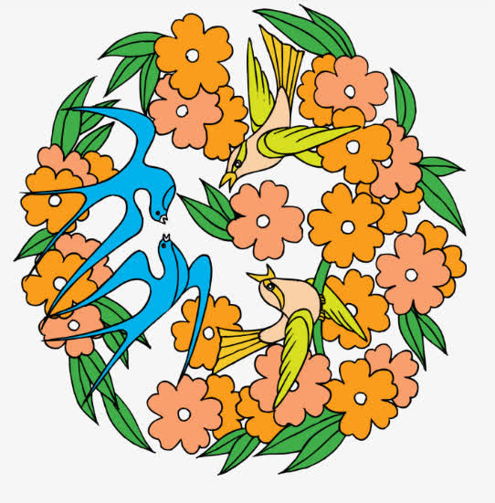 燕子迎春免抠