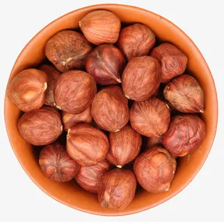 俯拍坚果榛子免抠