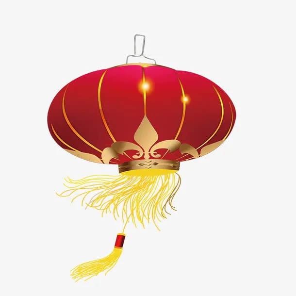 大红色灯笼免抠
