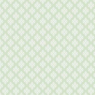 绿底白色花纹背景高清