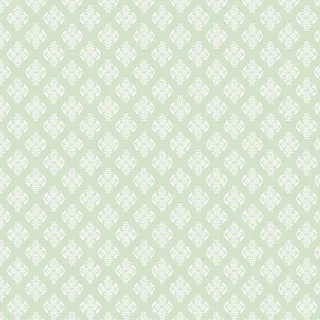 绿底白色花纹背景高清