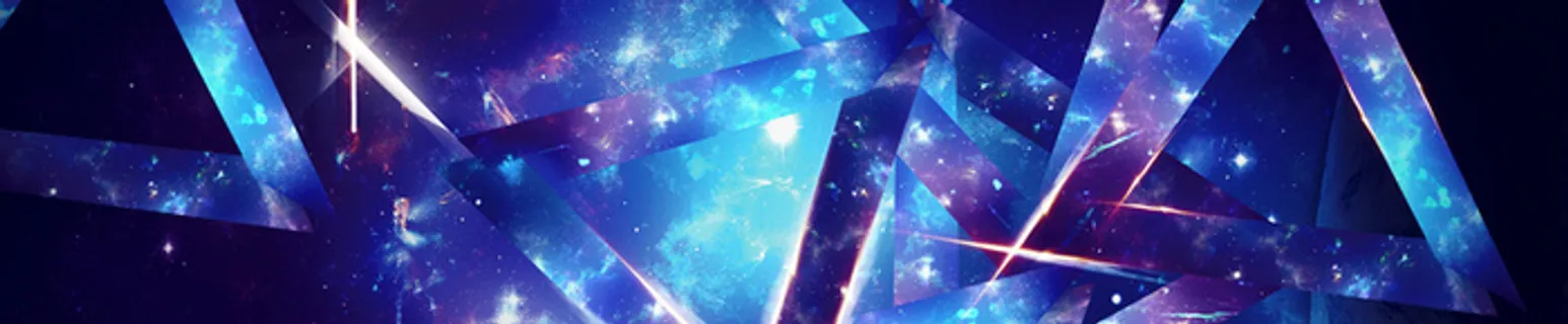 科技几何banner背景高清