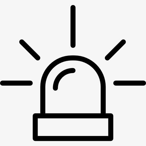 警笛图标免抠图标元素