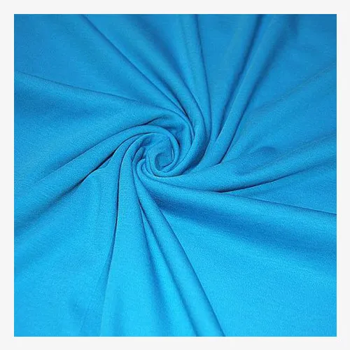 蓝色棉质布料杂乱免抠