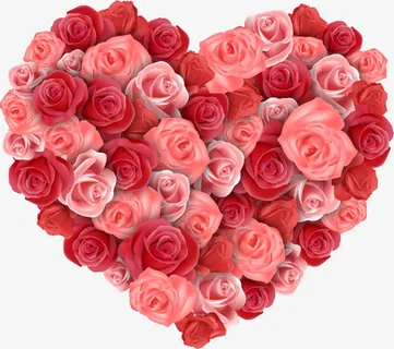 花 节日素材 爱心免抠