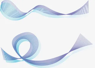 矢量手绘曲线免抠