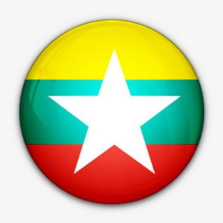 缅甸国旗缅甸对世界标志图标免抠