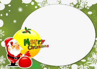 圣诞节边框免抠