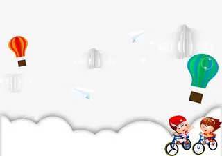 开学啦宣传页免抠