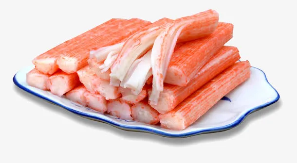 一盘子蟹肉棒免抠
