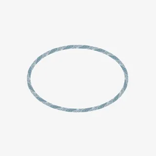 蓝色祥云边框免抠