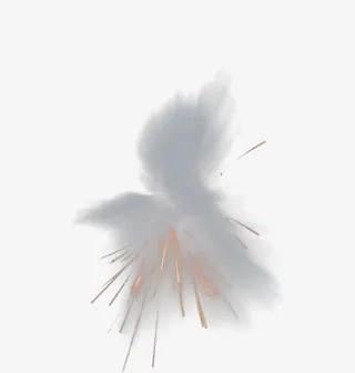 爆炸颗粒PNG图片免抠