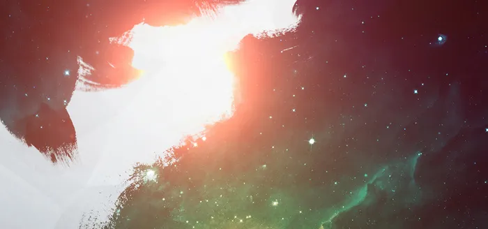 水墨星空背景高清