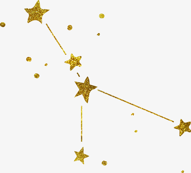 星座。星座，星空，金星，星星免抠