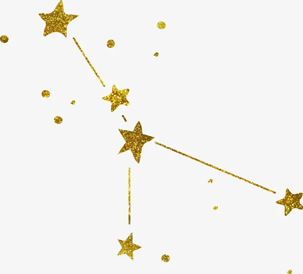 星座。星座，星空，金星，星星免抠