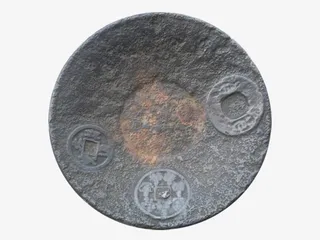 古代旧铁盘免抠