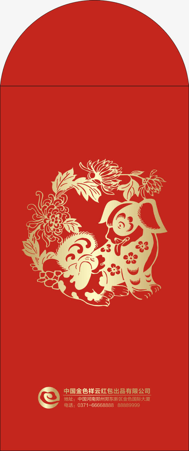 新年红包上的图案免抠