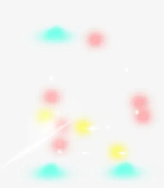 彩色晕染圆球背景七夕