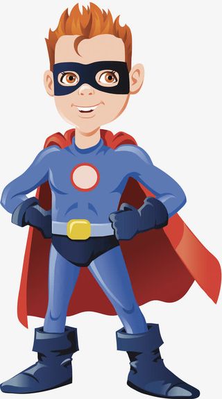 超级英雄漫画免抠