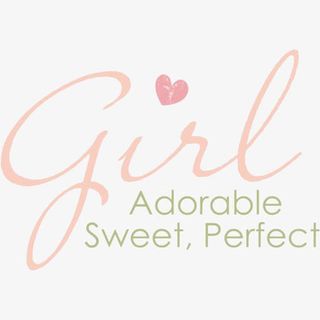 女孩英文艺术字免抠