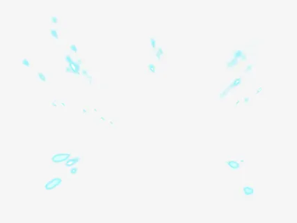 蓝色的光效合成效果免抠