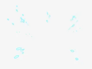 蓝色的光效合成效果免抠