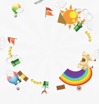 1元夺宝背景元素