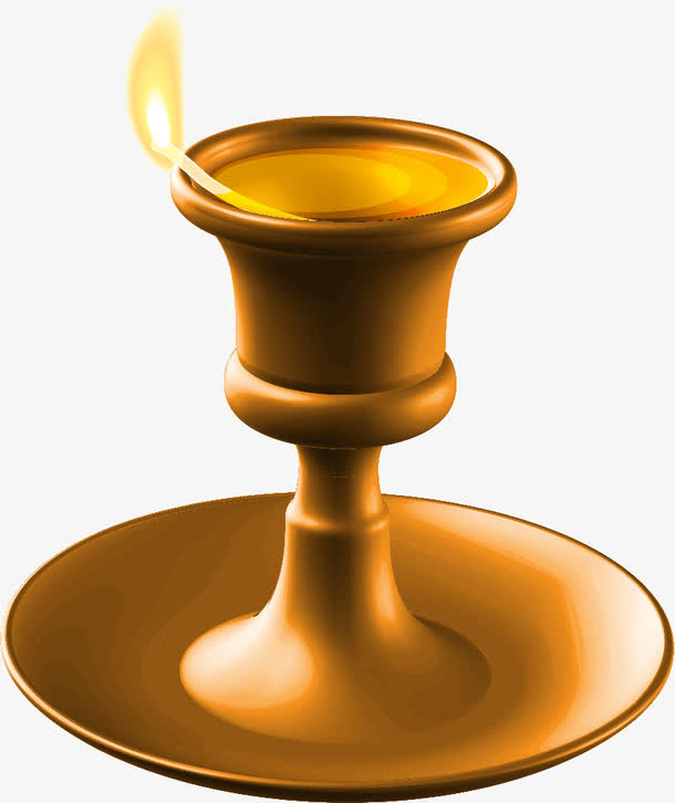 复古煤油灯免抠