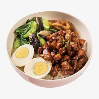 实物美食美味卤肉饭免抠