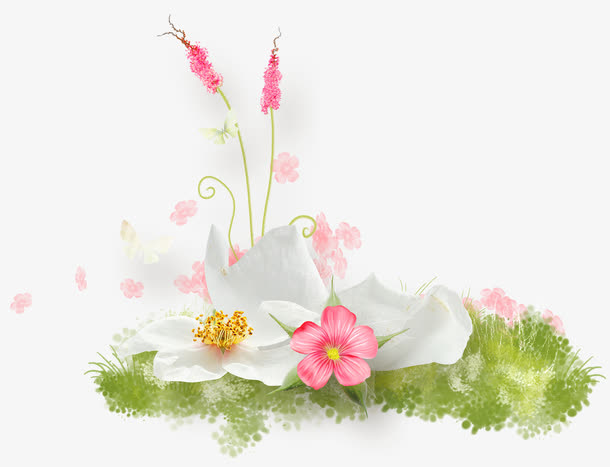 鲜花花卉装饰免抠