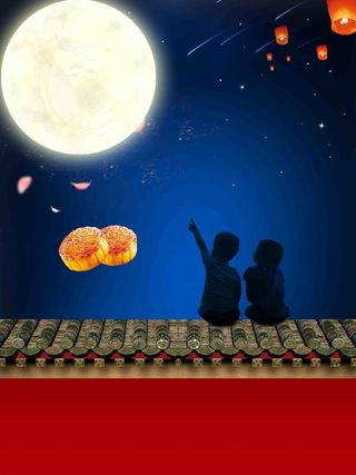 中国传统节日中秋节宣传高清