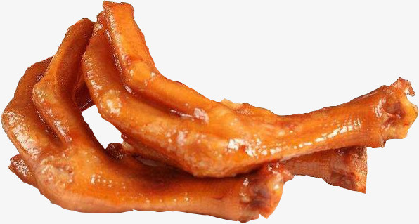 鸭脚卤味抠图免抠