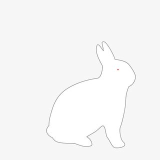 手绘可爱小兔兔免抠