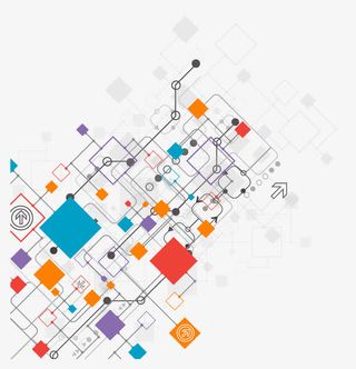 科技数据炫彩背景