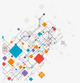 科技数据炫彩背景