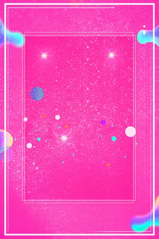 时尚简约几何图形海报高清