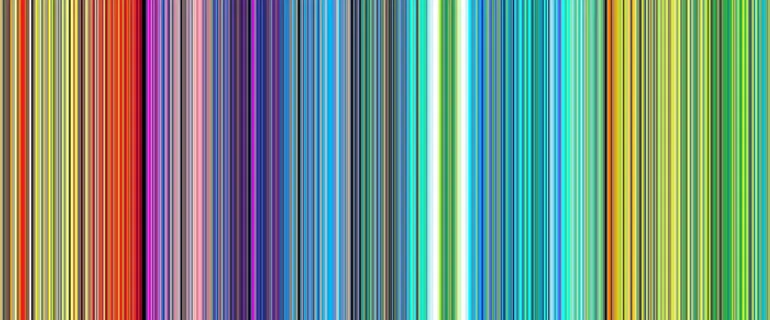 彩色竖条纹banner背景高清