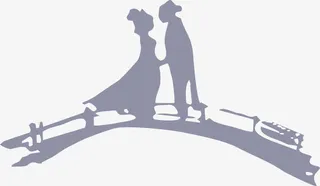 牛郎织女鹊桥七夕免抠