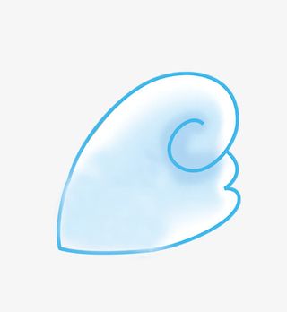 蓝色的翅膀免抠