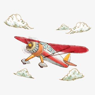 飞机 交通工具免抠