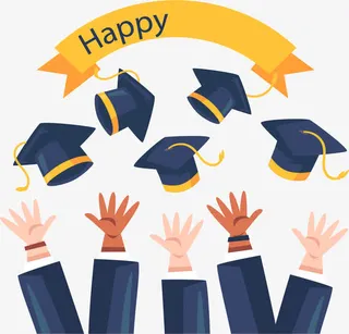 扔起学士帽免抠