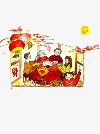 中秋节插画免抠