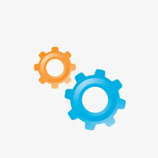 业务聊天齿轮互联网营销网络优化免抠