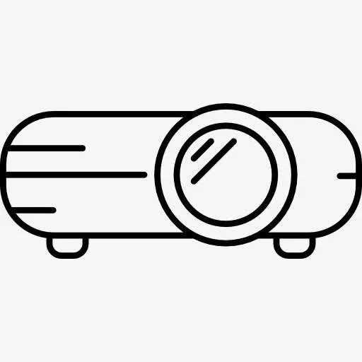 投影机镜头图标免抠
