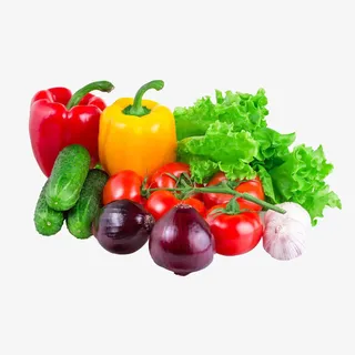 精美清新3D立体蔬菜素材免抠