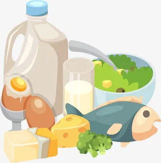 营养饮食搭配免抠