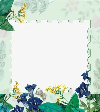 浅绿色春天背景图