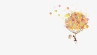 热气球卡通免抠