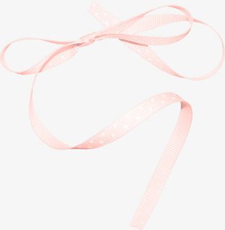 漂浮的粉色丝带免抠