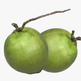 高清新鲜青椰子免抠